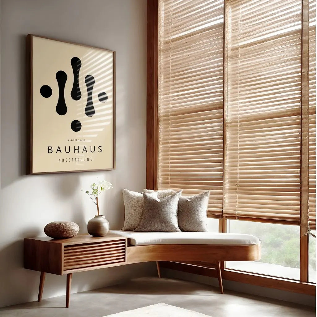 Poster Bauhaus Gocce Geometria