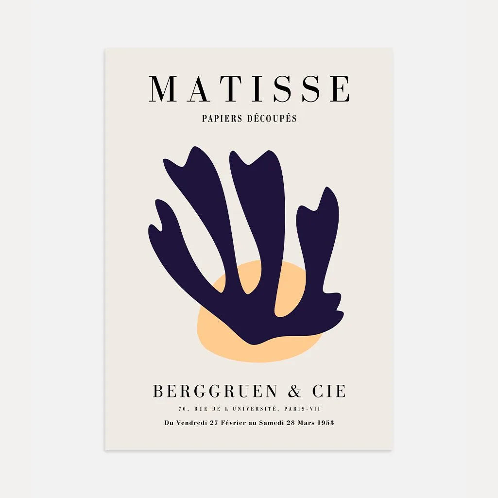 Poster Matisse Forma Organica