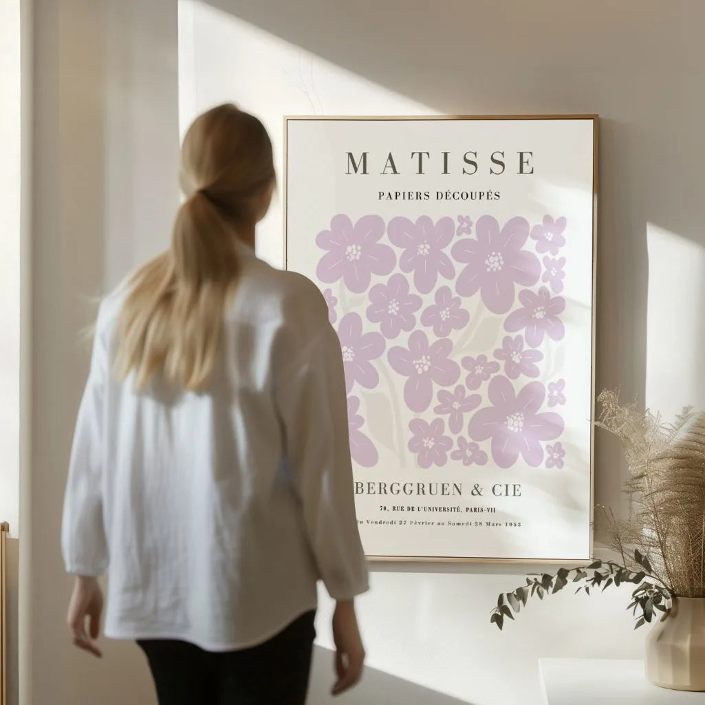 Matisse Lilla Delicato Poster