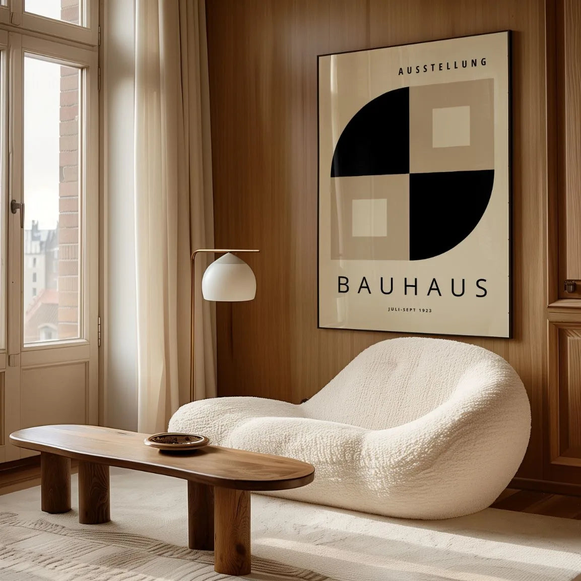 Poster Bauhaus Figure Moderniste