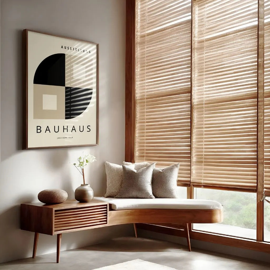 Poster Bauhaus Figure Moderniste