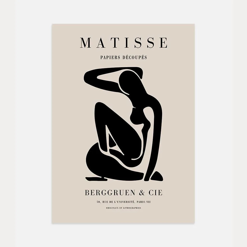 Henri Matisse – Poster Nu Bleu Nudo