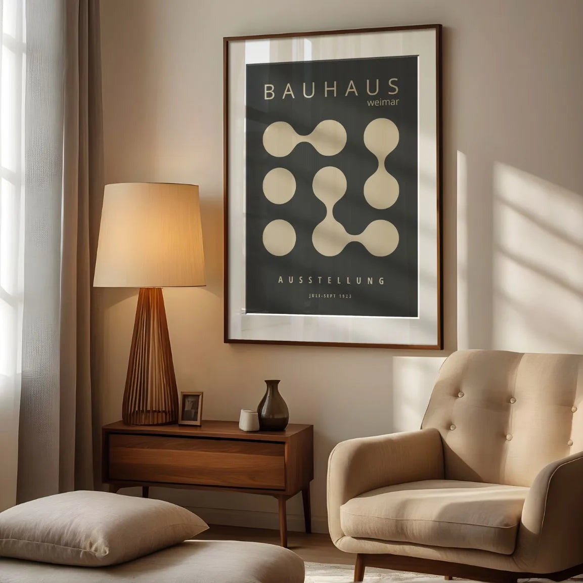 Bauhaus Forme Molecolari Poster