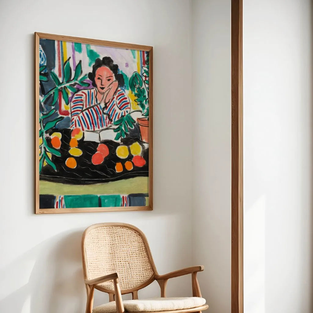 Henri Matisse Poster – Interno con vaso etrusco