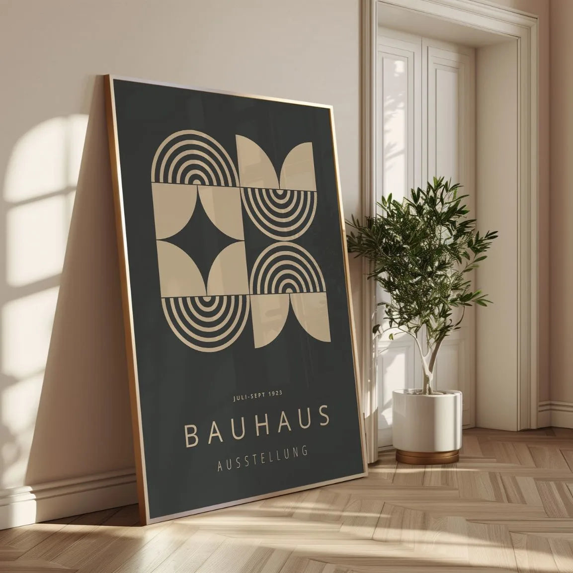 Bauhaus Simmetria Poster