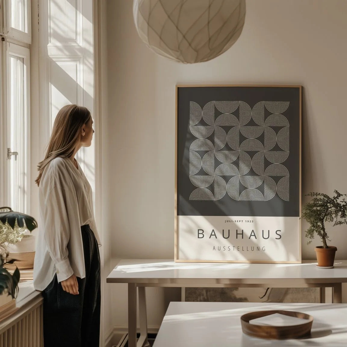 Bauhaus Bianco Poster