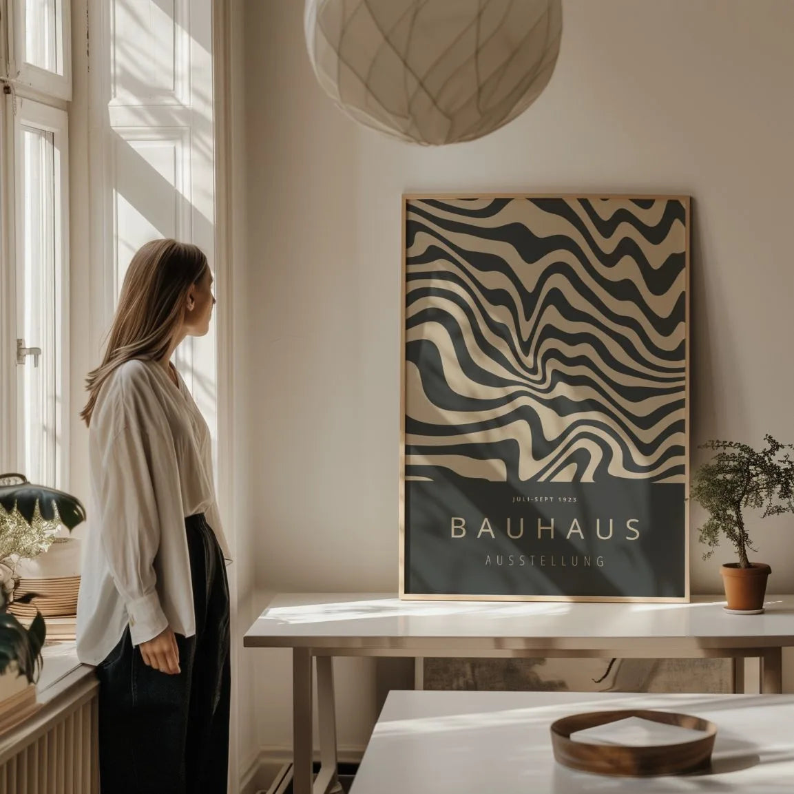 Bauhaus Onde Poster