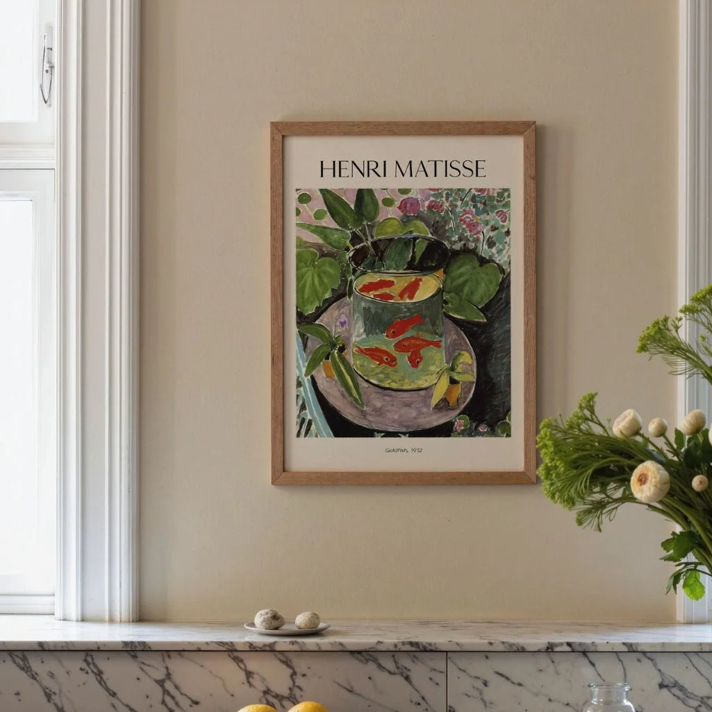 Henri Matisse Poster – Pesci rossi