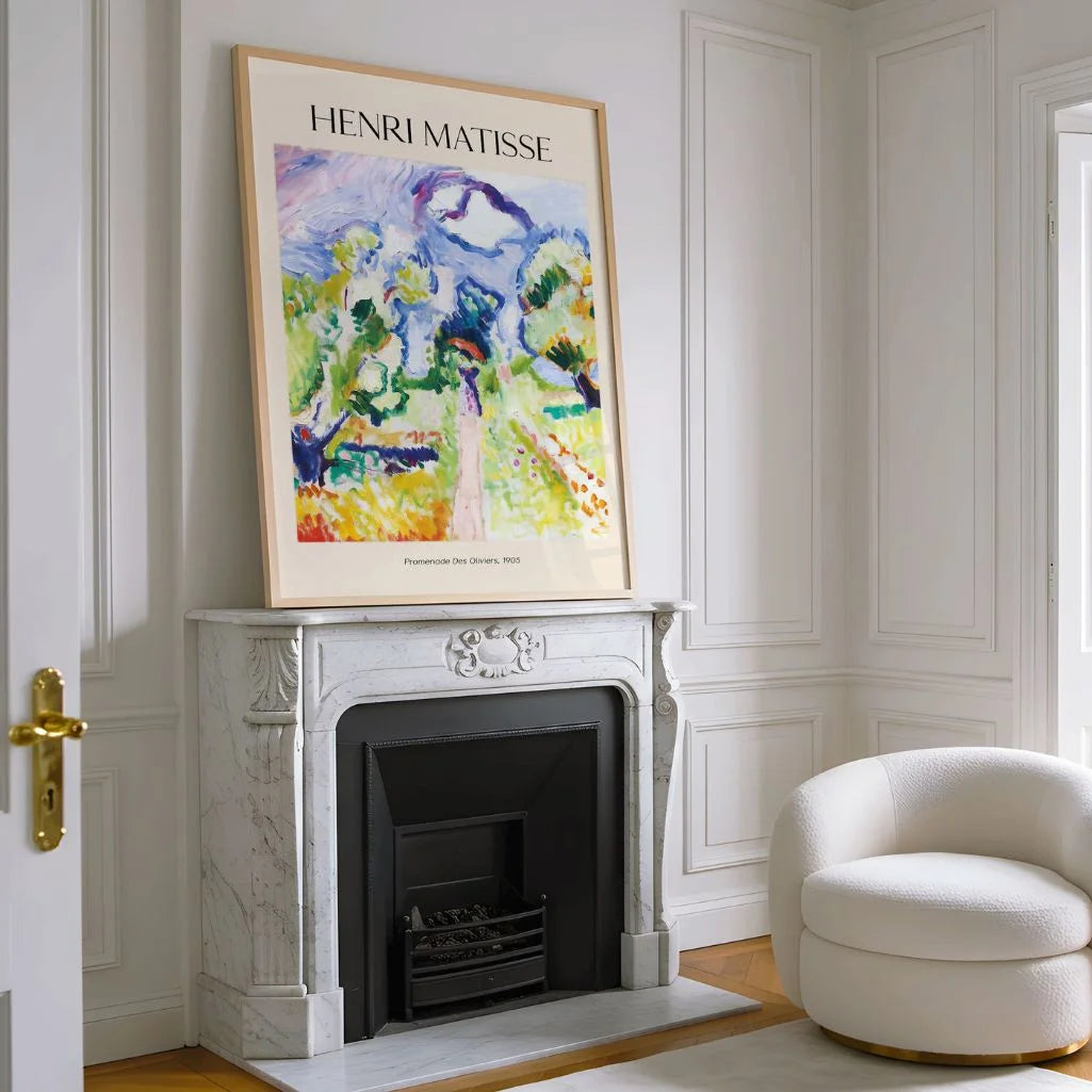 Henri Matisse Poster – Passeggiata tra gli ulivi