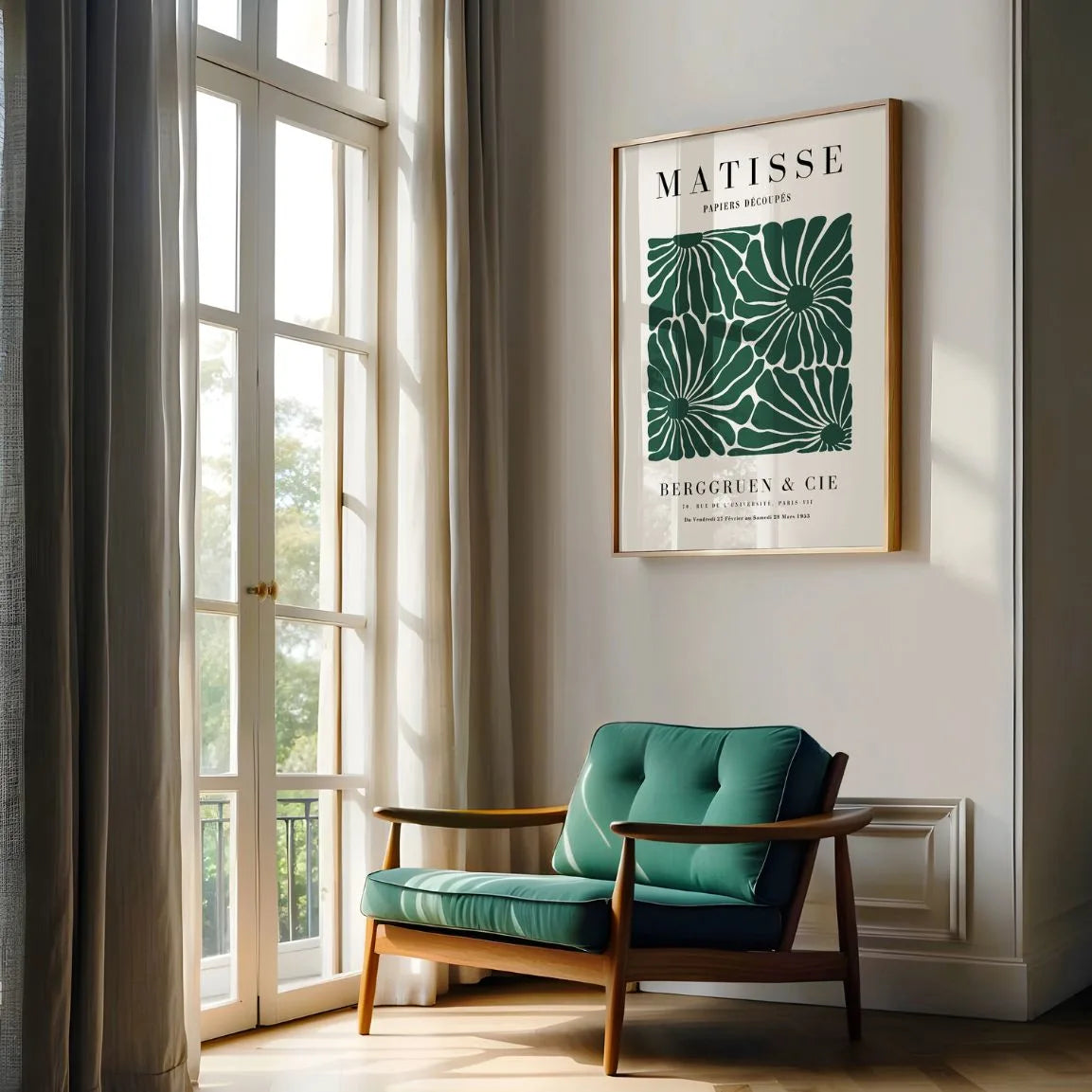 Matisse Fiori Verdi Poster