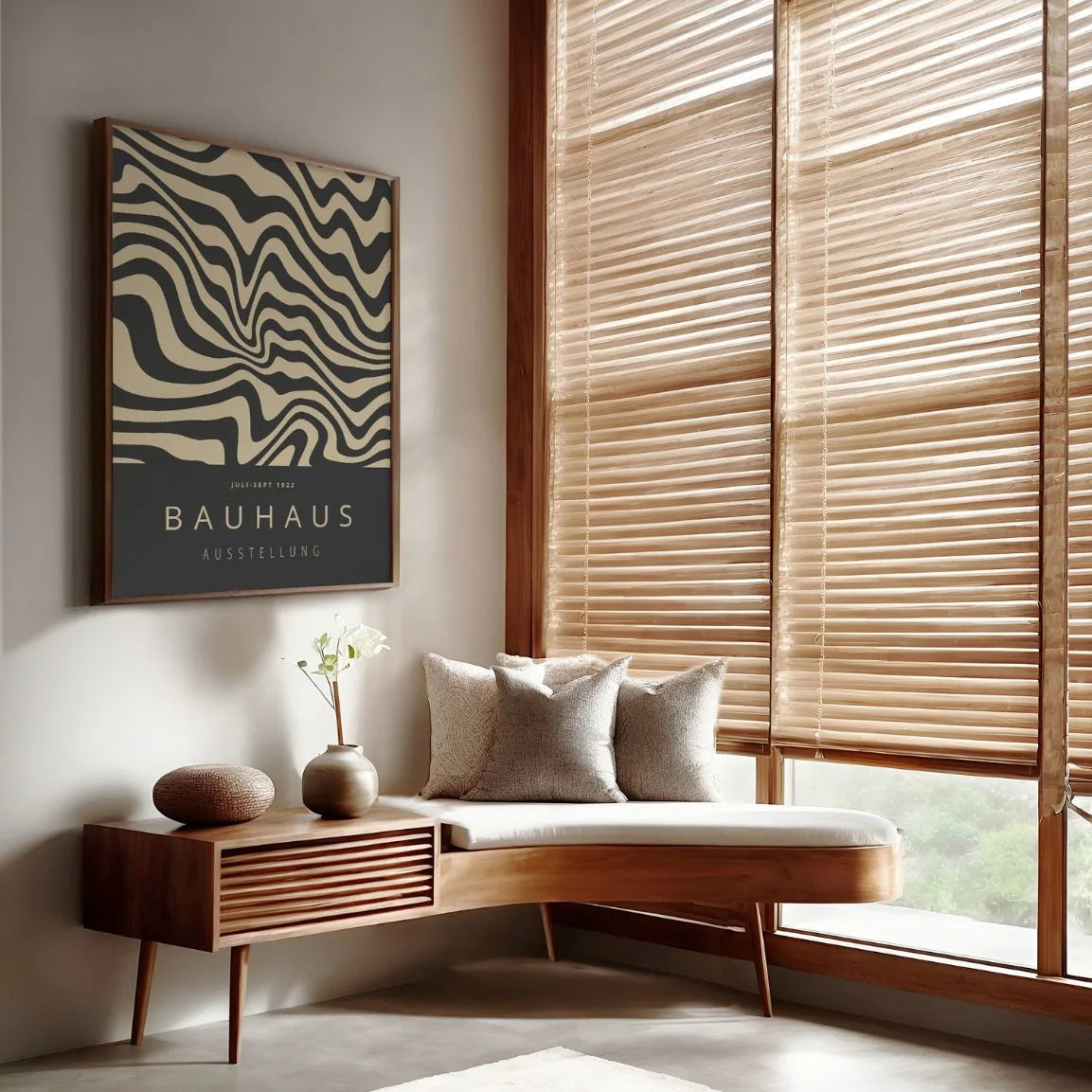 Bauhaus Onde Poster