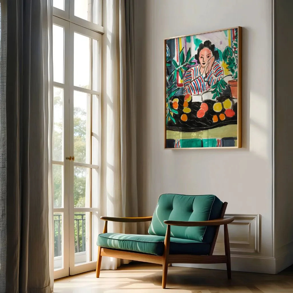 Henri Matisse Poster – Interno con vaso etrusco