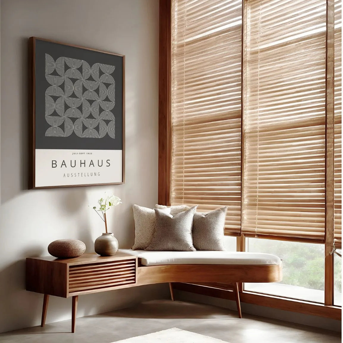 Bauhaus Bianco Poster