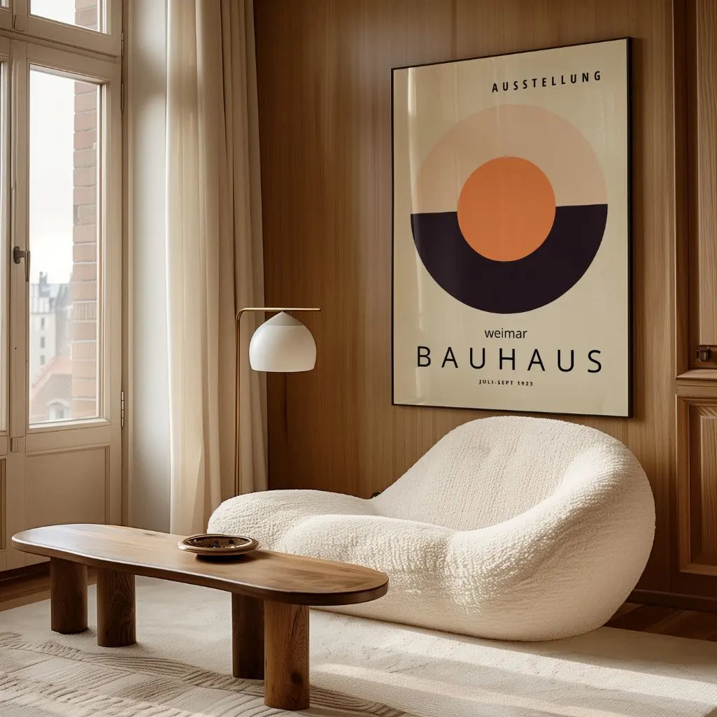 Bauhaus Armonia Circolare Poster