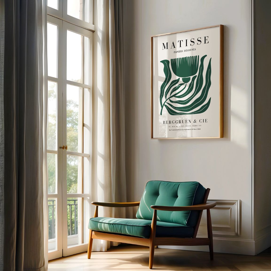 Matisse Fiore Verde Poster