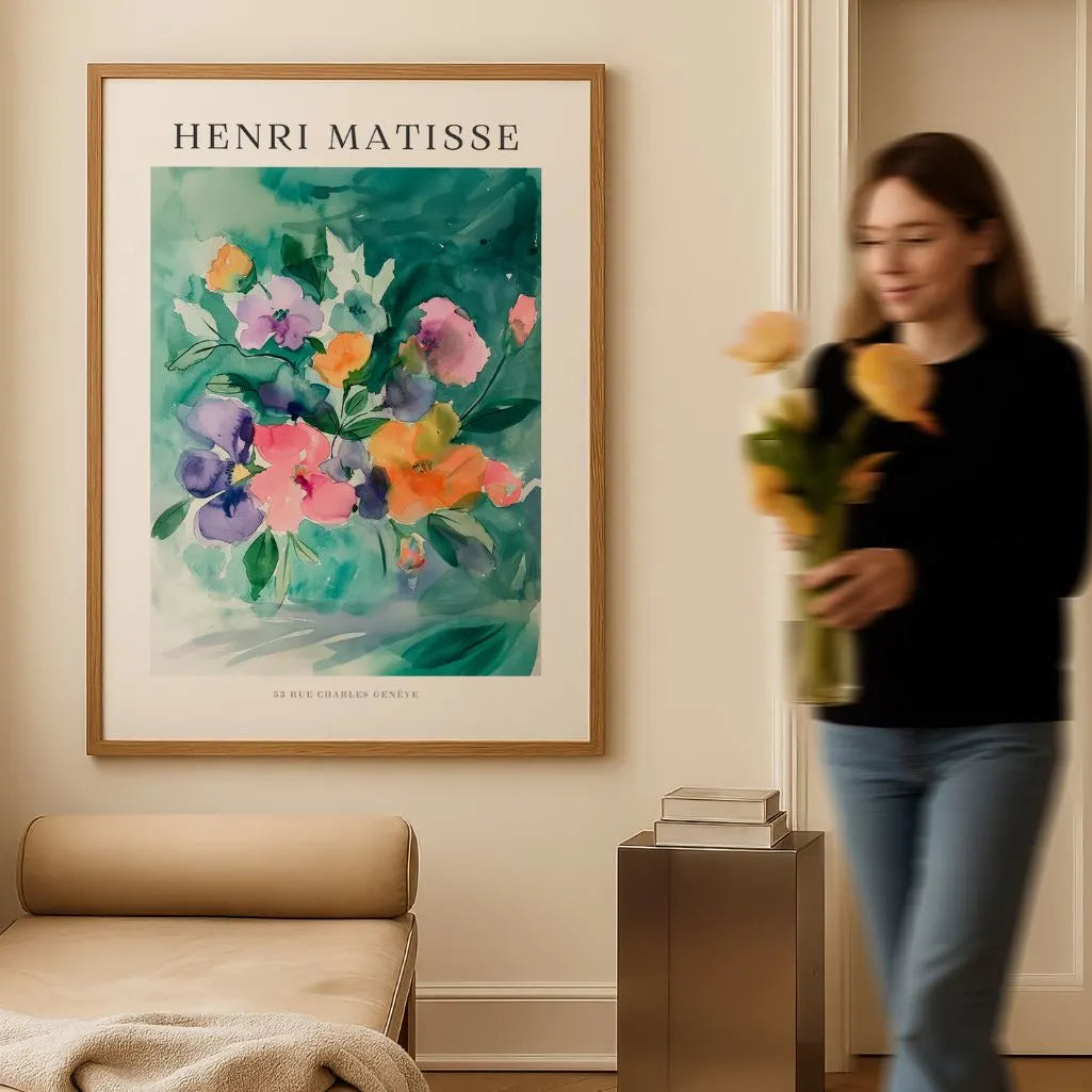 Matisse Floral Harmony Poster