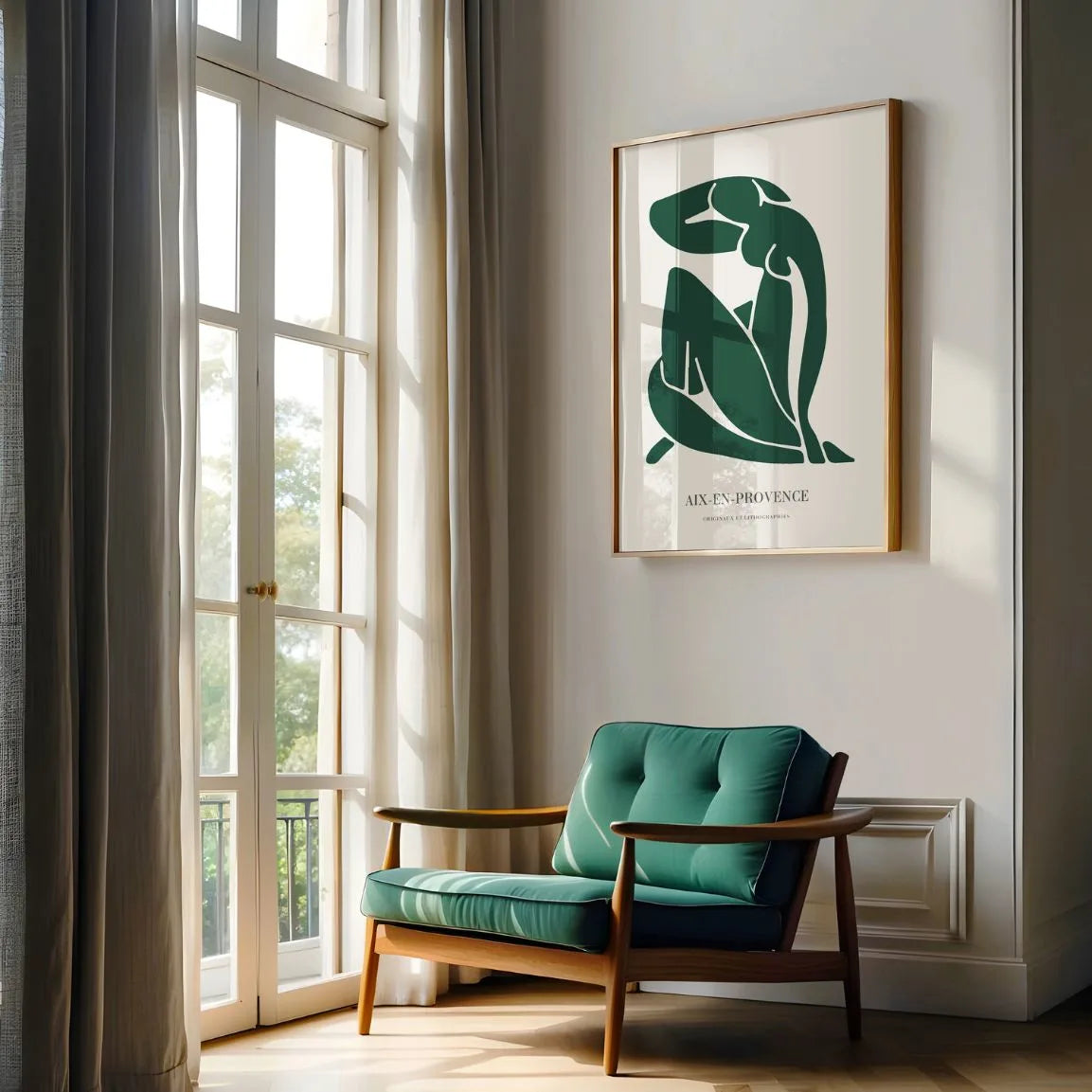 Matisse Poster - Nudo Verde