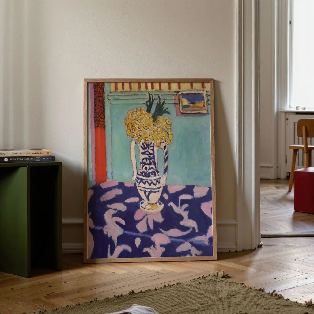 Henri Matisse Poster – Natura morta con tovaglia blu
