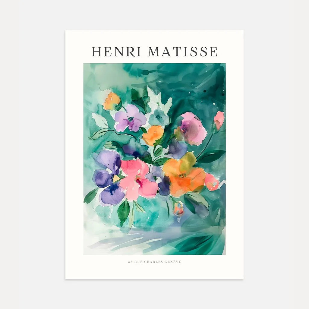 Matisse Floral Harmony Poster