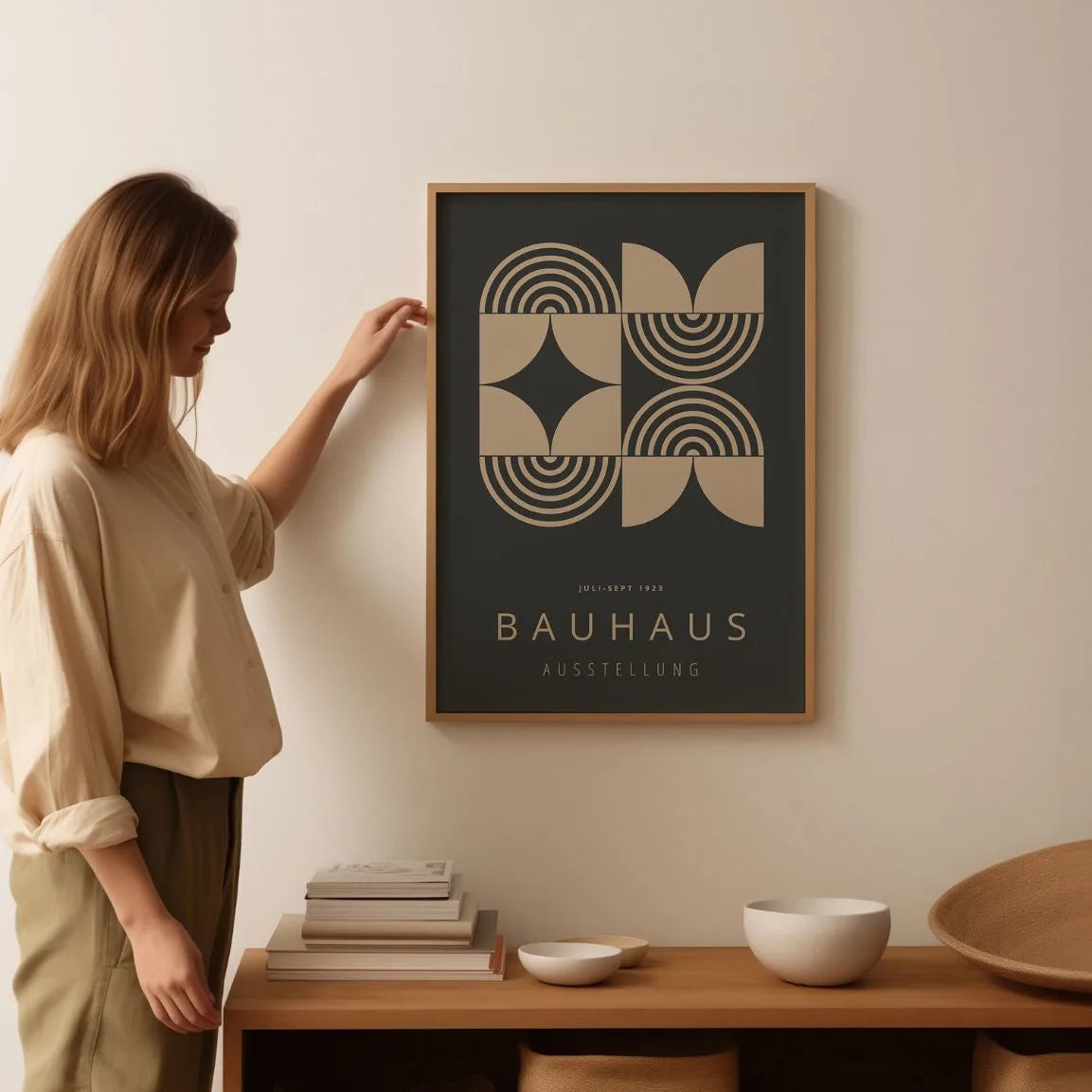 Bauhaus Simmetria Poster