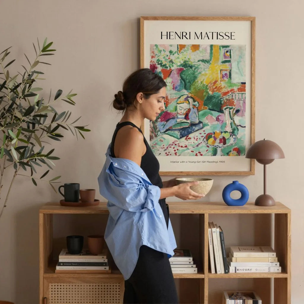 Henri Matisse Girl Reading Poster