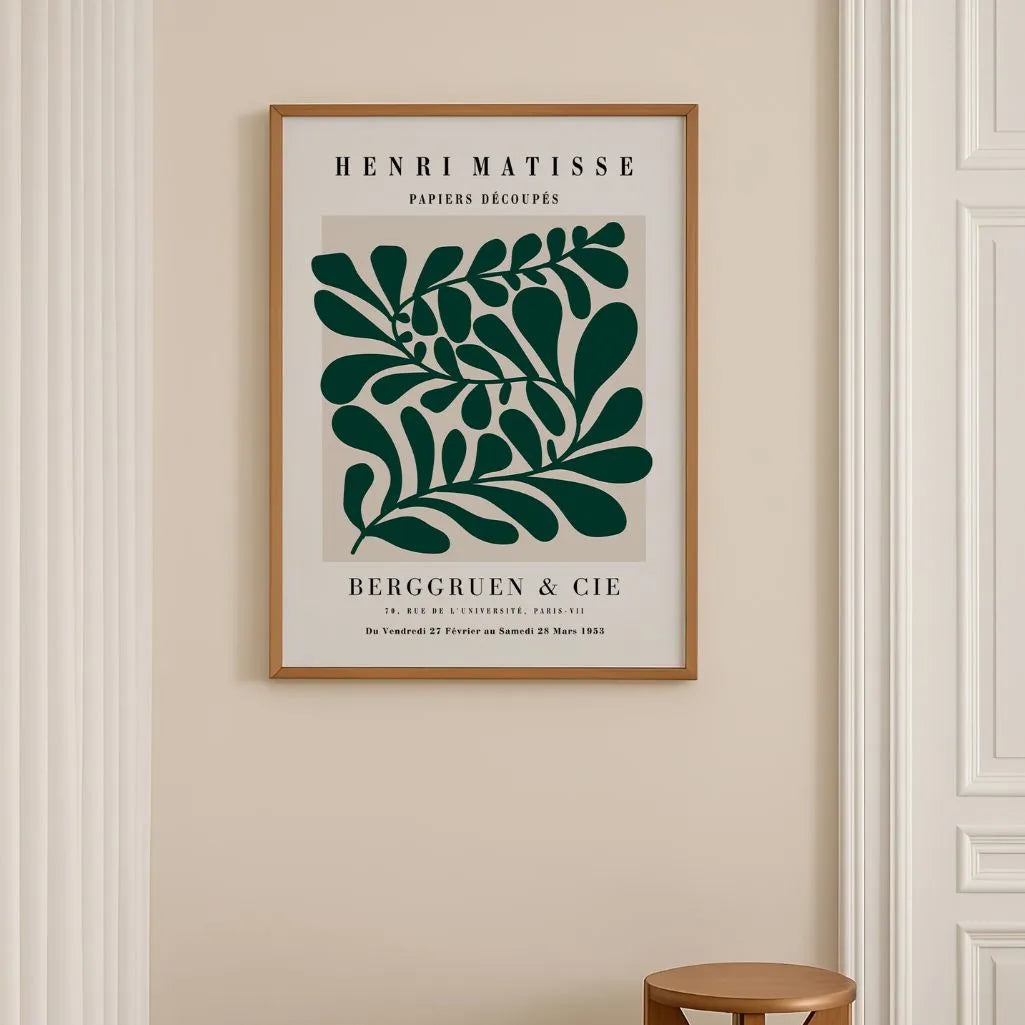 Henri Matisse Ritmo Natura Verde Poster