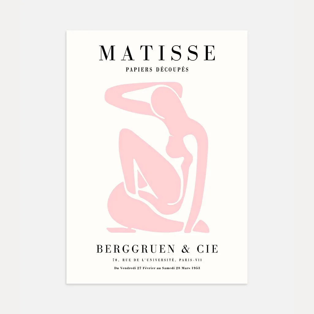 Henri Matisse Nu Bleu Rosa Poster