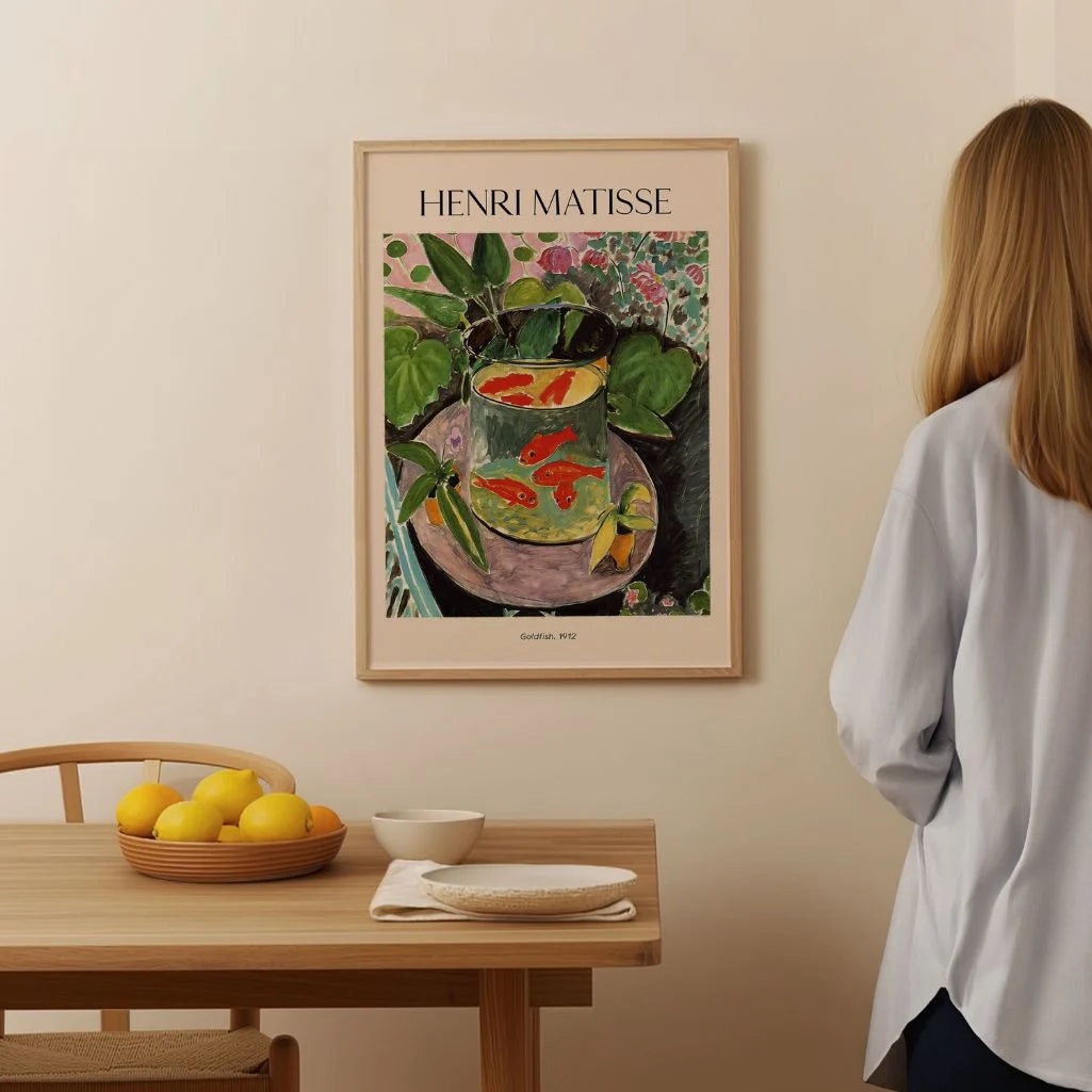 Henri Matisse Poster – Pesci rossi