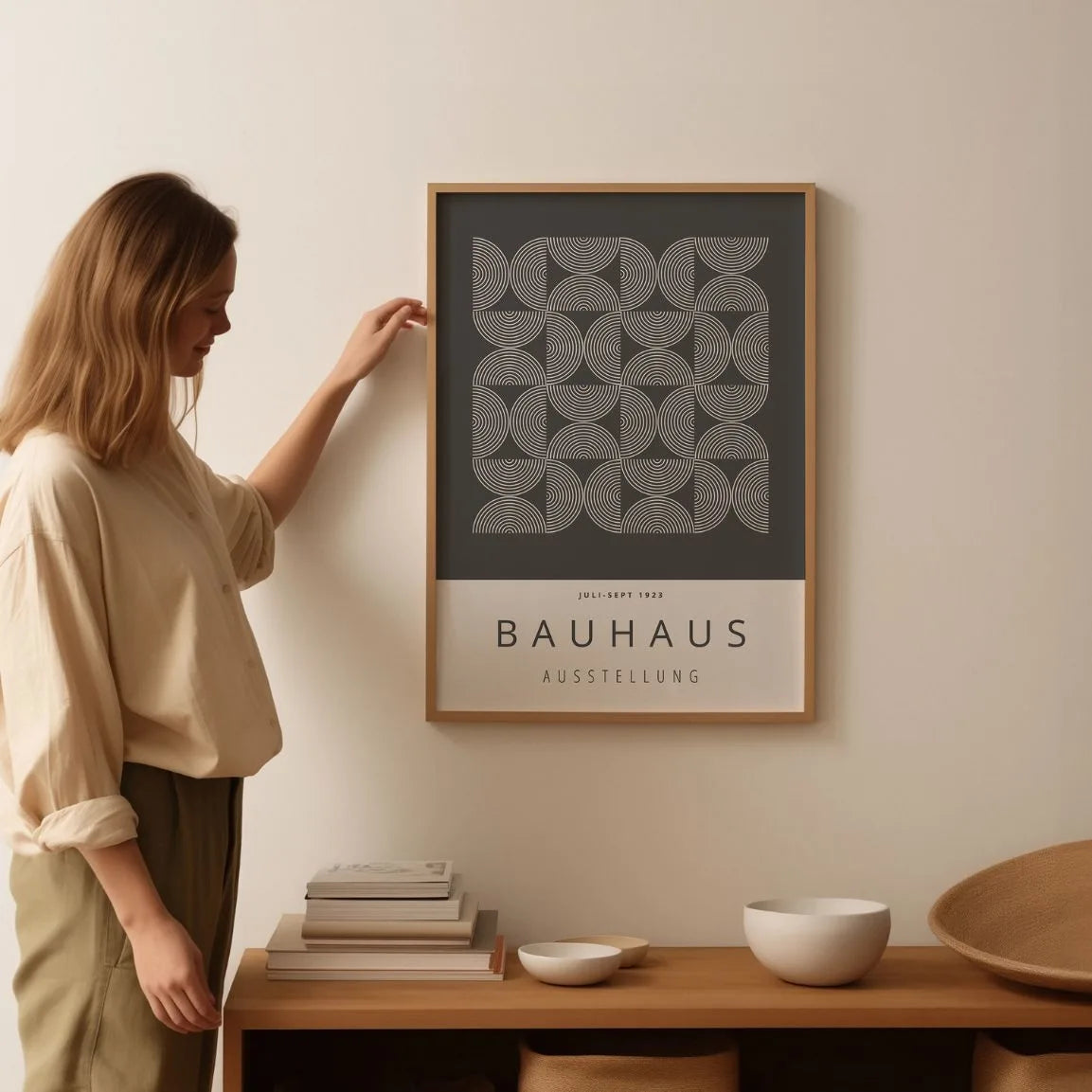 Bauhaus Bianco Poster