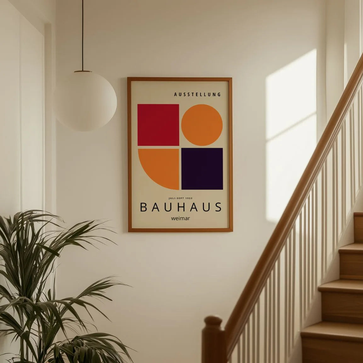 Bauhaus Rosso Energia Poster
