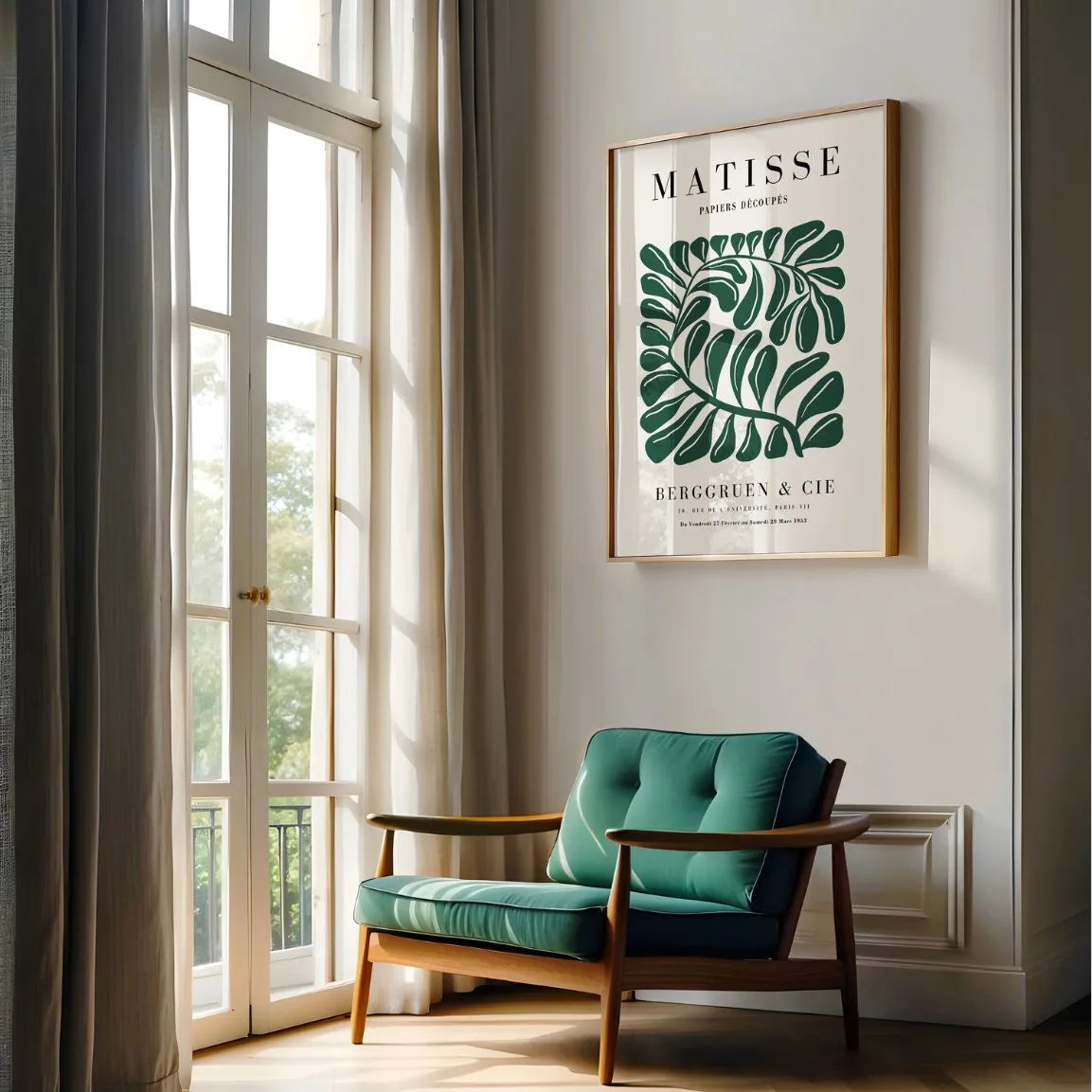 Matisse Foglia Verde Poster