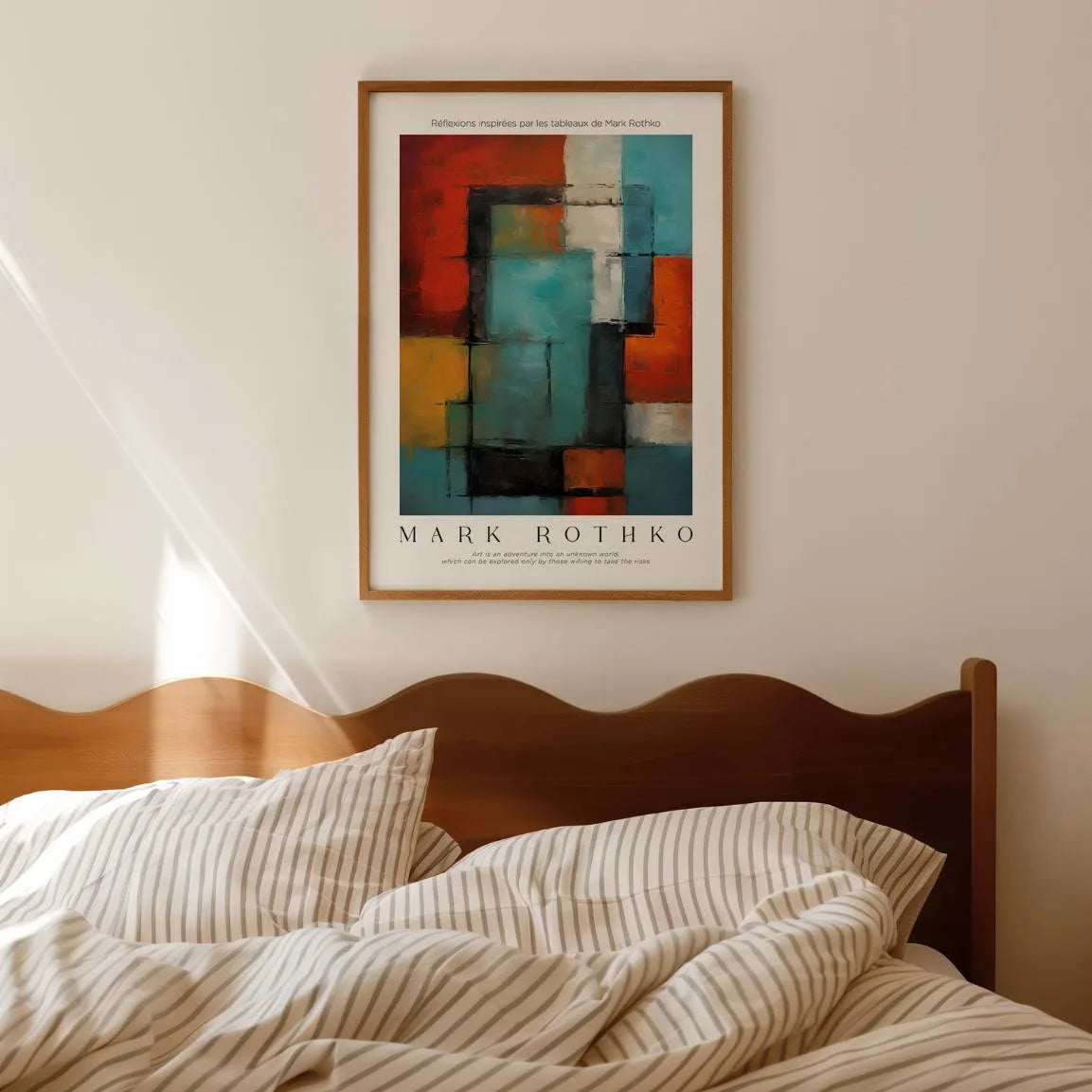 Rothko Warm Balance Poster