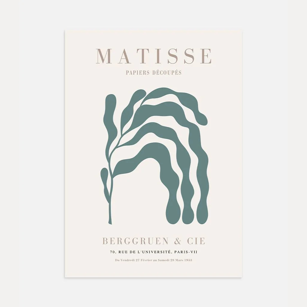 Henri Matisse Foglia Verde Poster