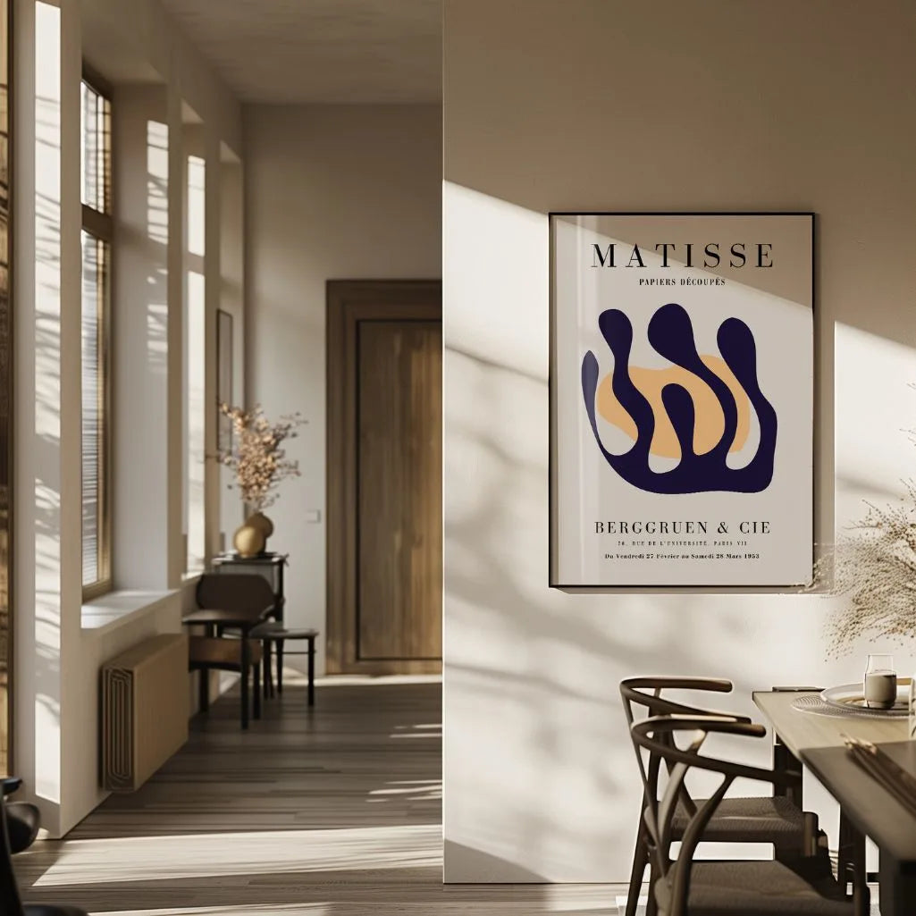 Henri Matisse Forma Astratta Fluida Poster