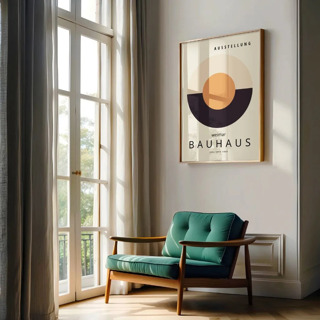 Bauhaus Armonia Circolare Poster