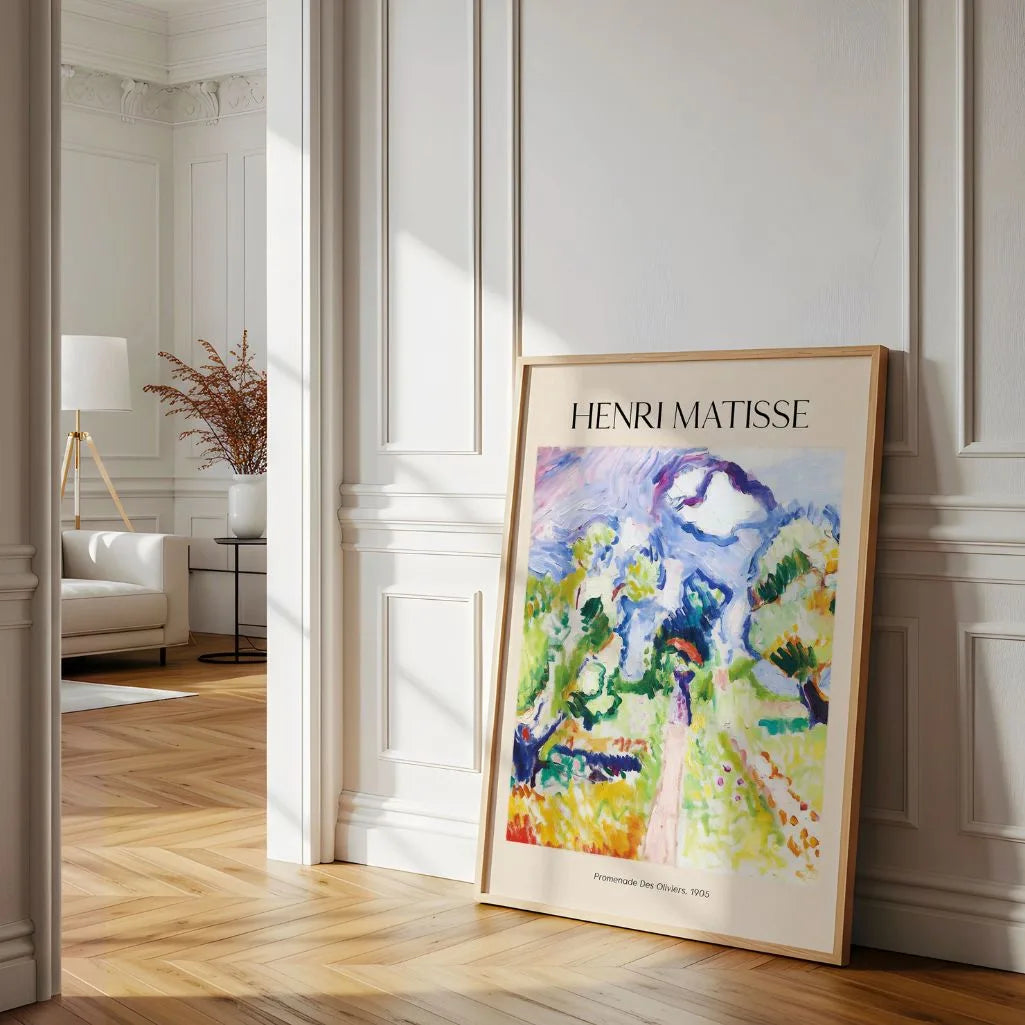 Henri Matisse Poster – Passeggiata tra gli ulivi