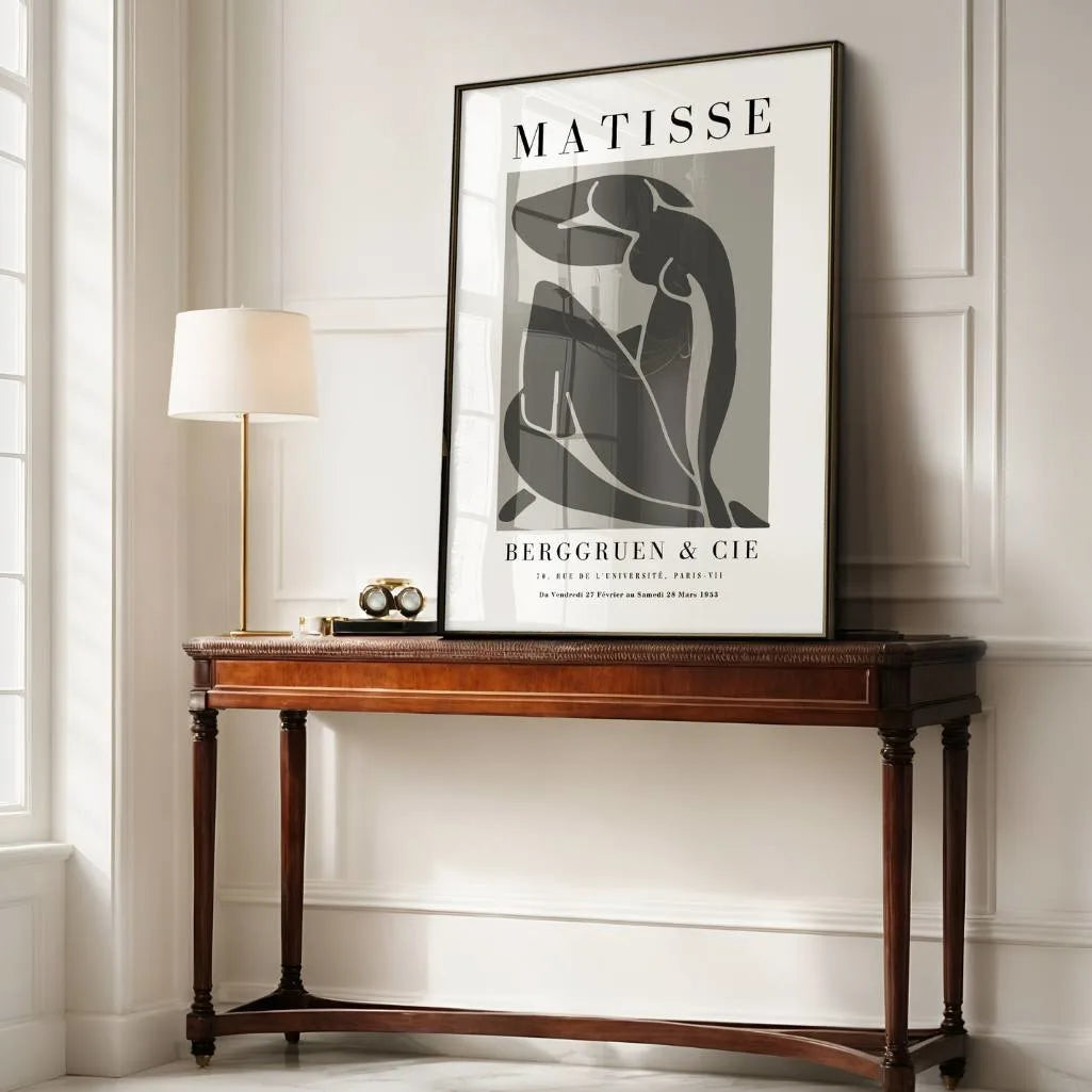 Henri Matisse – Poster Nudo Femminile Grigio