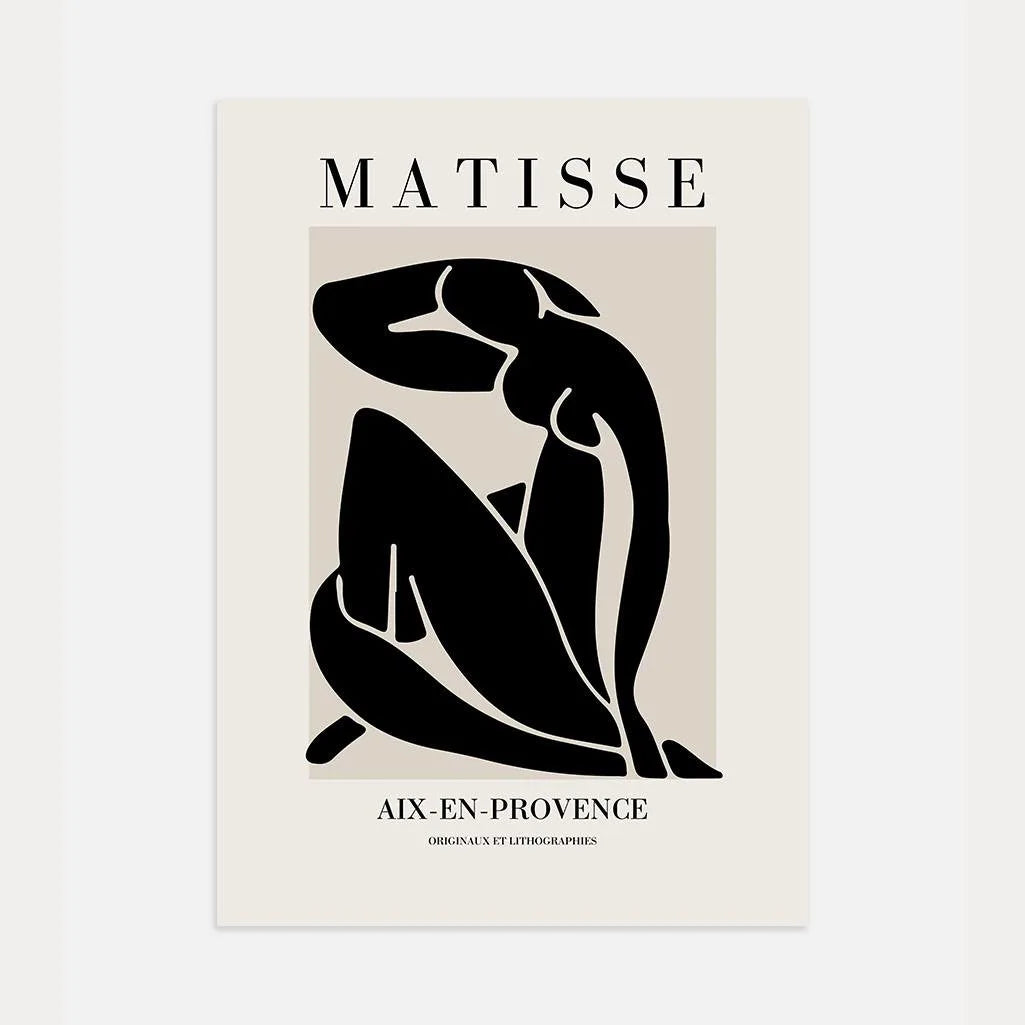 Henri Matisse – Poster Nu Bleu Nudo