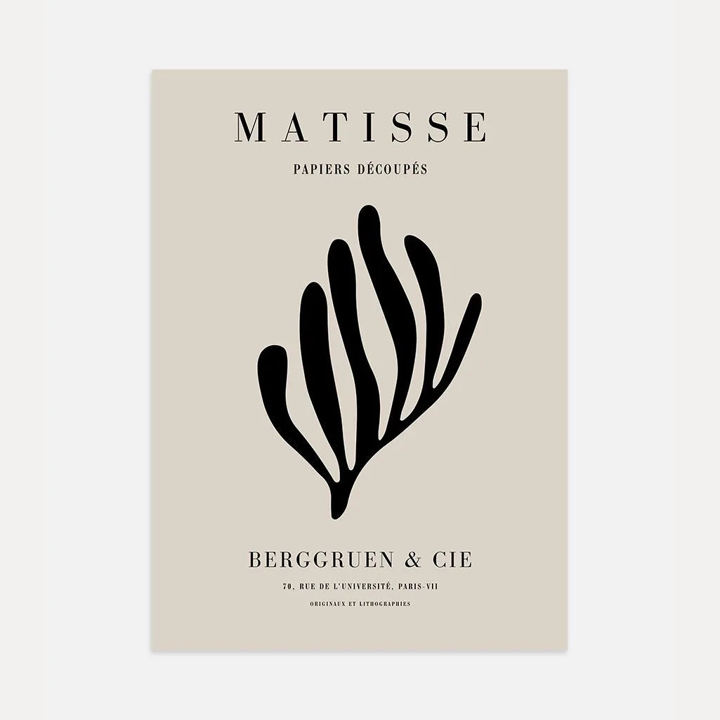 Henri Matisse – Poster Corallo Nero