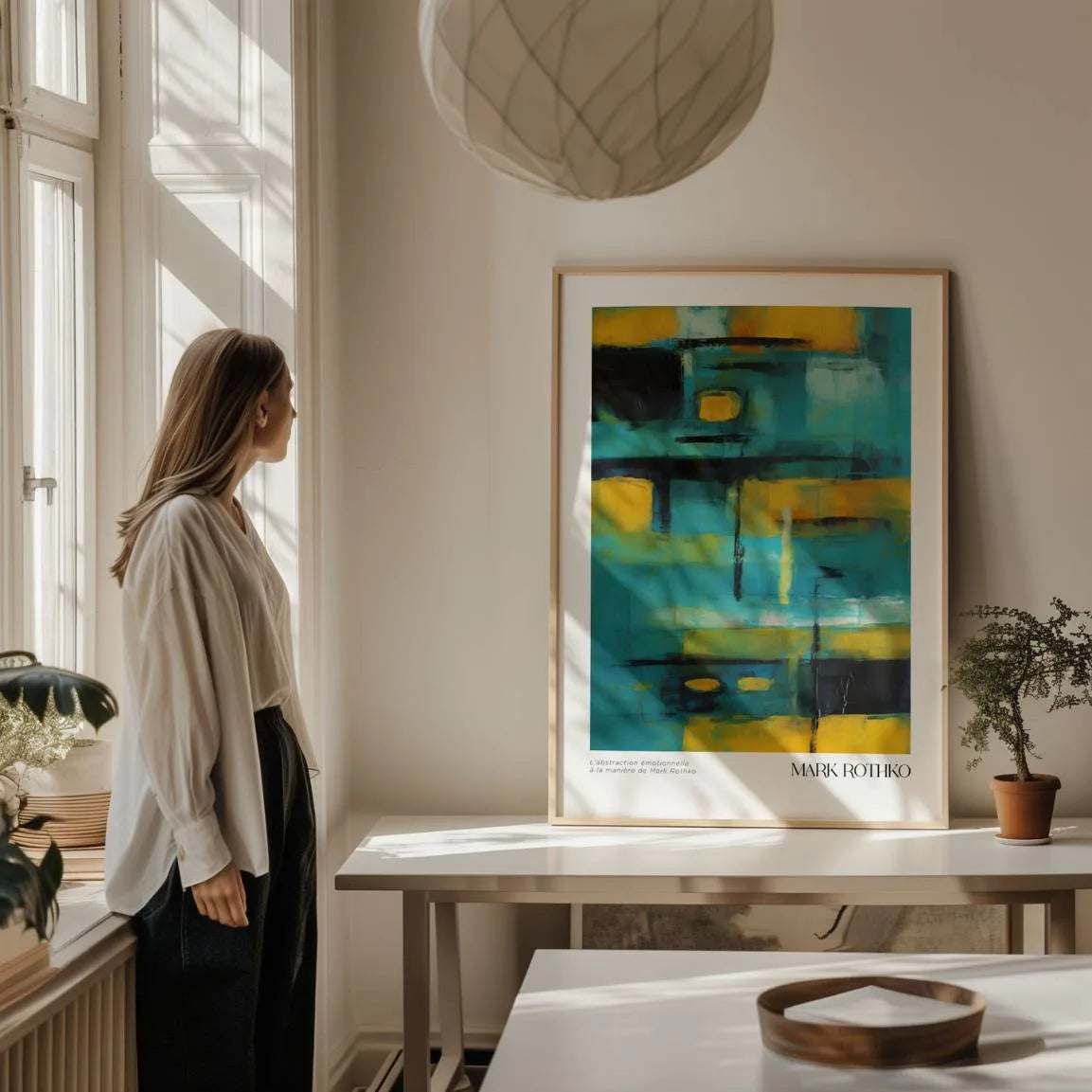 Rothko Golden Calm Poster