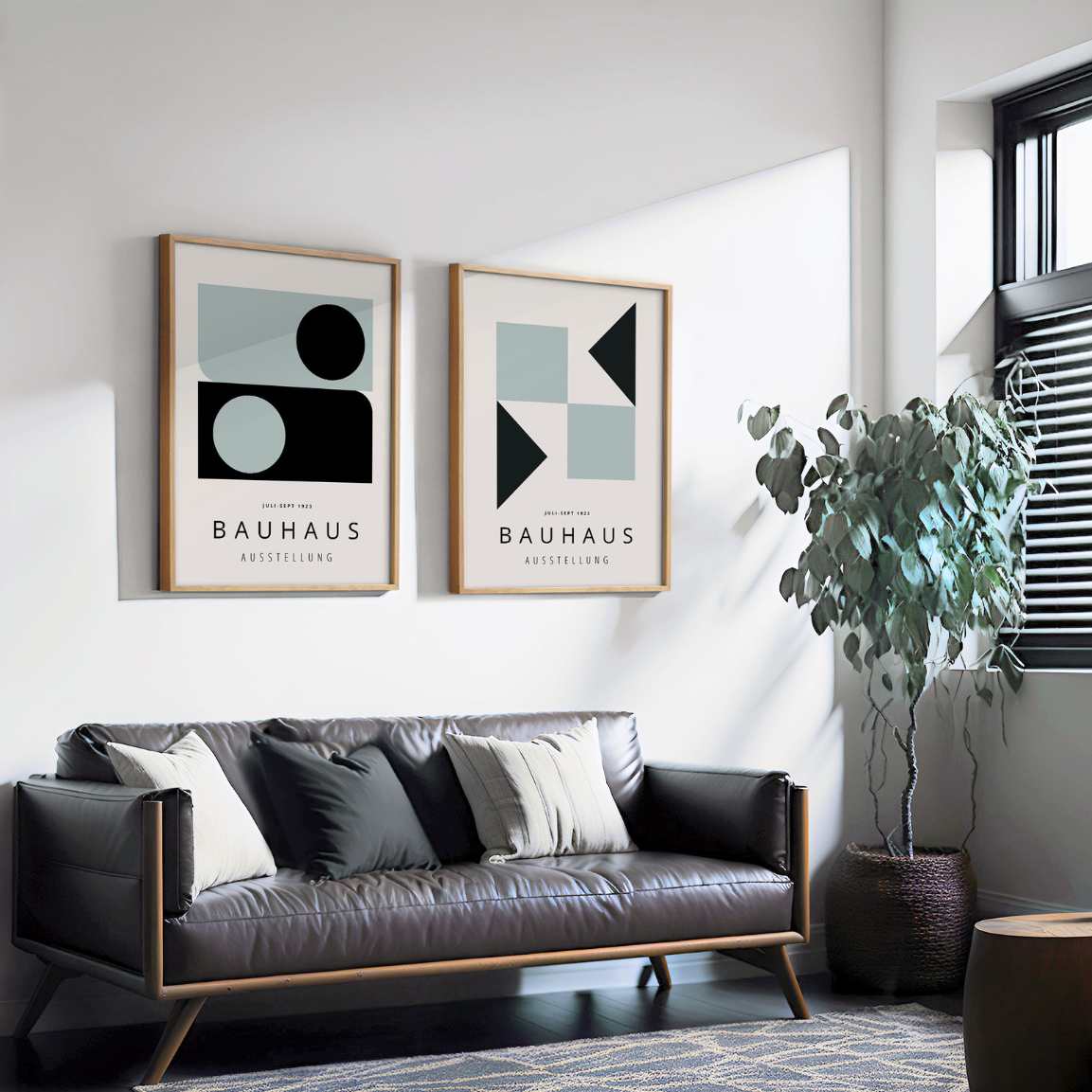 Poster – Geometria Bauhaus Set da 2
