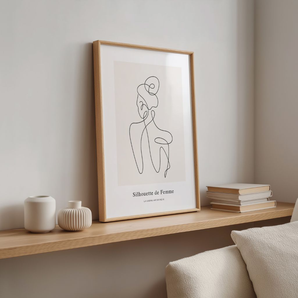 Poster – Donna sottile