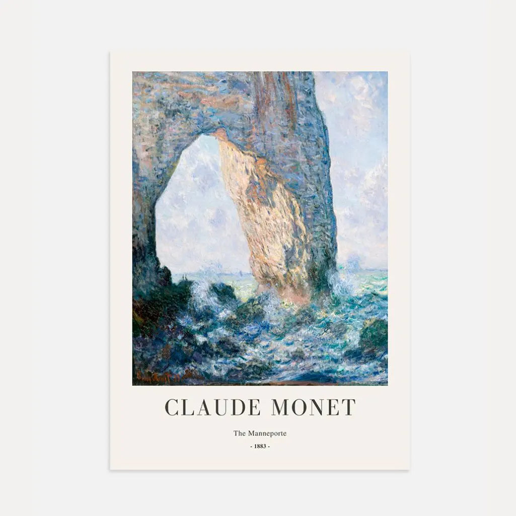 Poster Claude Monet – La Manneporte