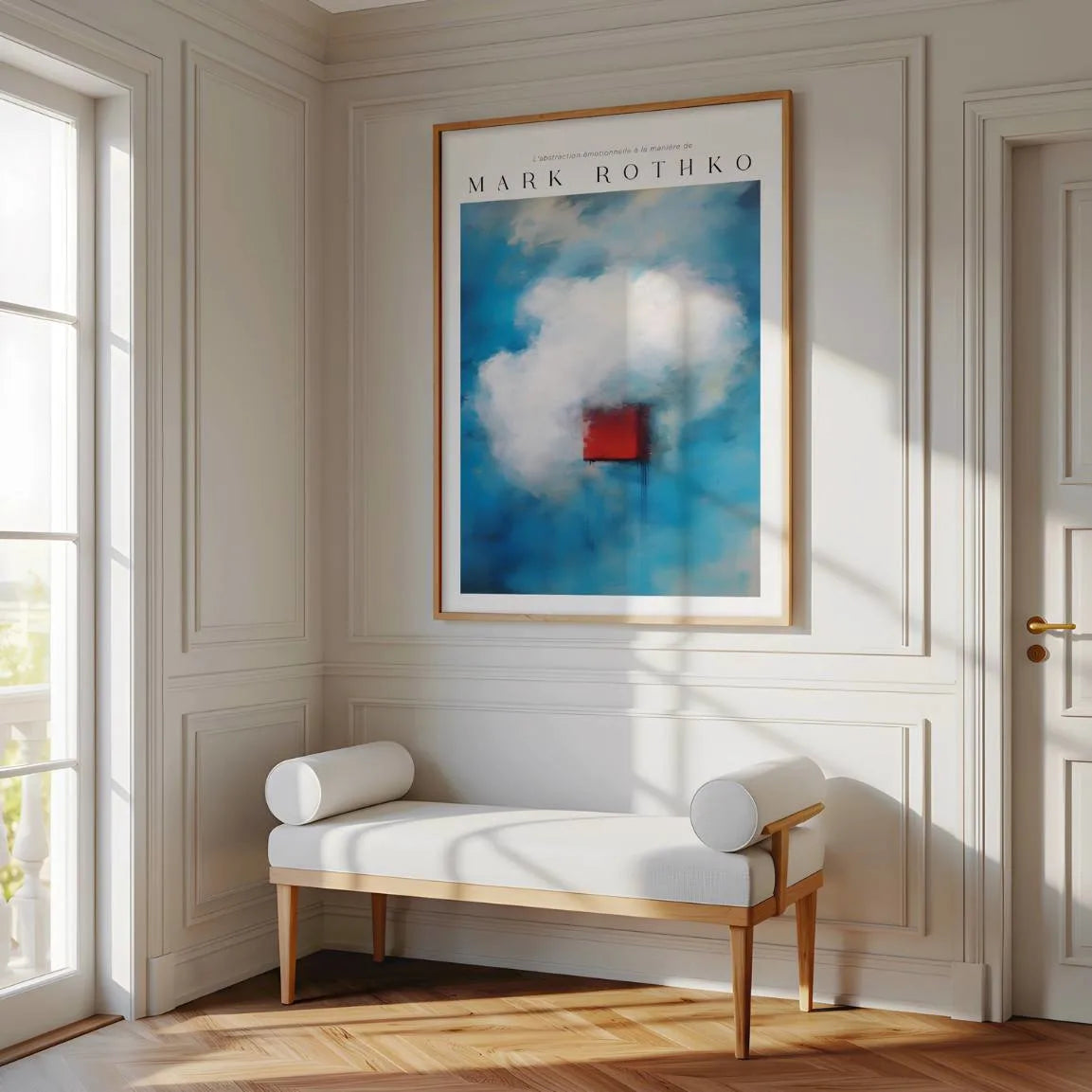 Rothko Red Point of Calm Poster