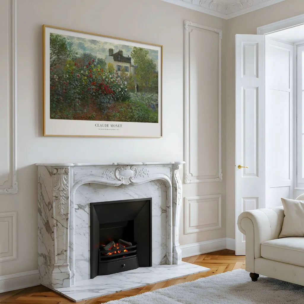 Poster Claude Monet – Il giardino dell’artista ad Argenteuil