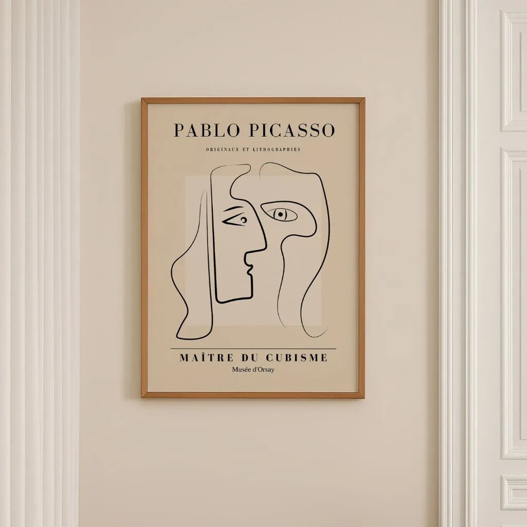 Poster ispirato a Pablo Picasso – Dialogo dell’anima