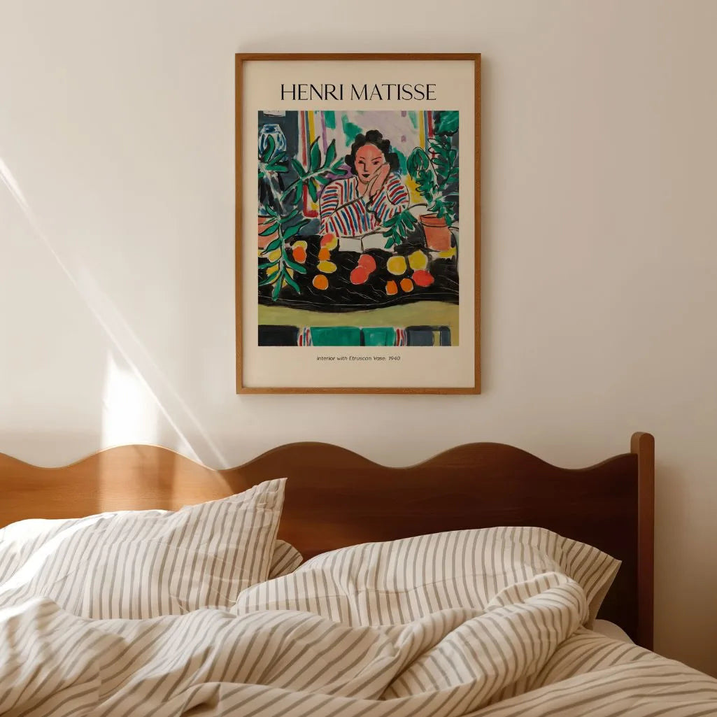 Henri Matisse Poster – Interno con vaso etrusco