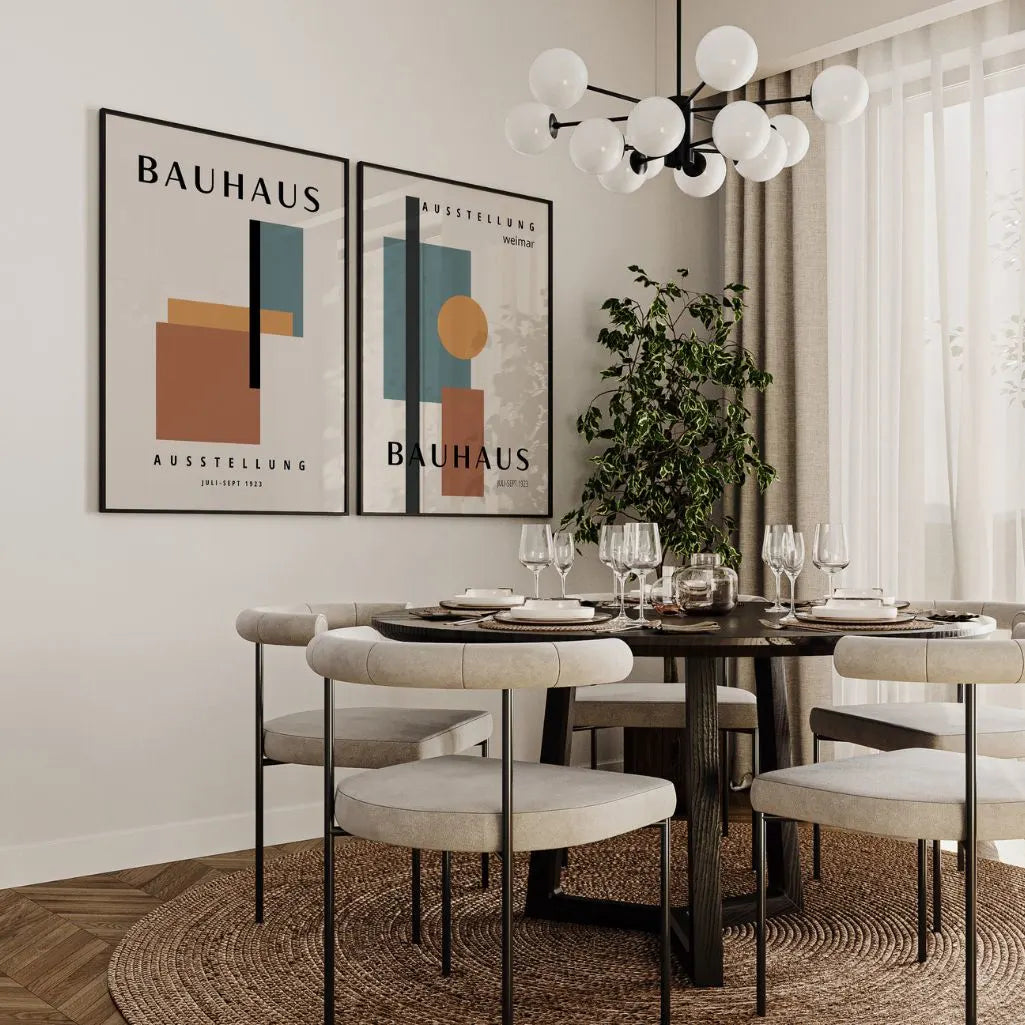 Bauhaus Forme Colori – Set di 2 poster