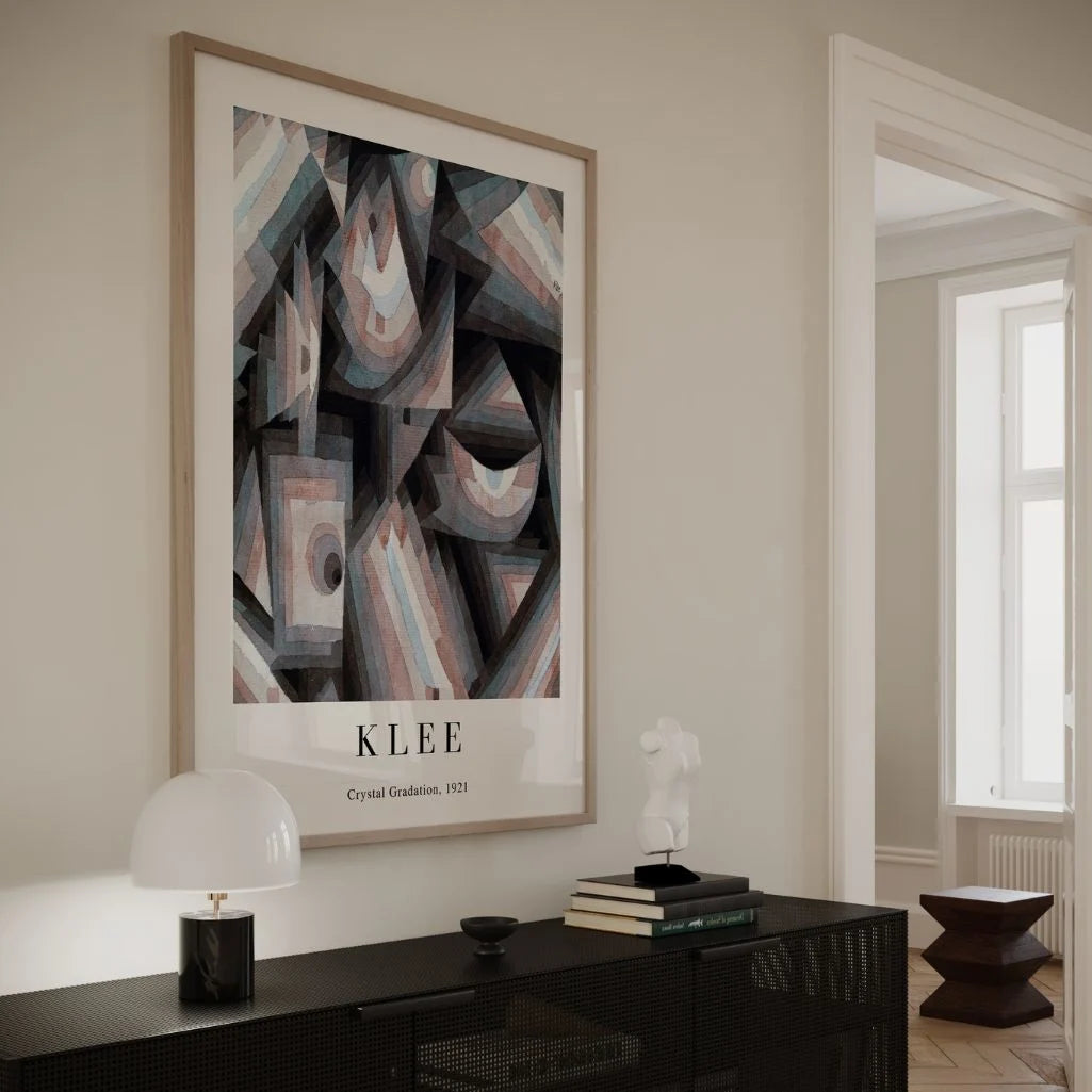 Paul Klee Crystal Gradation Poster