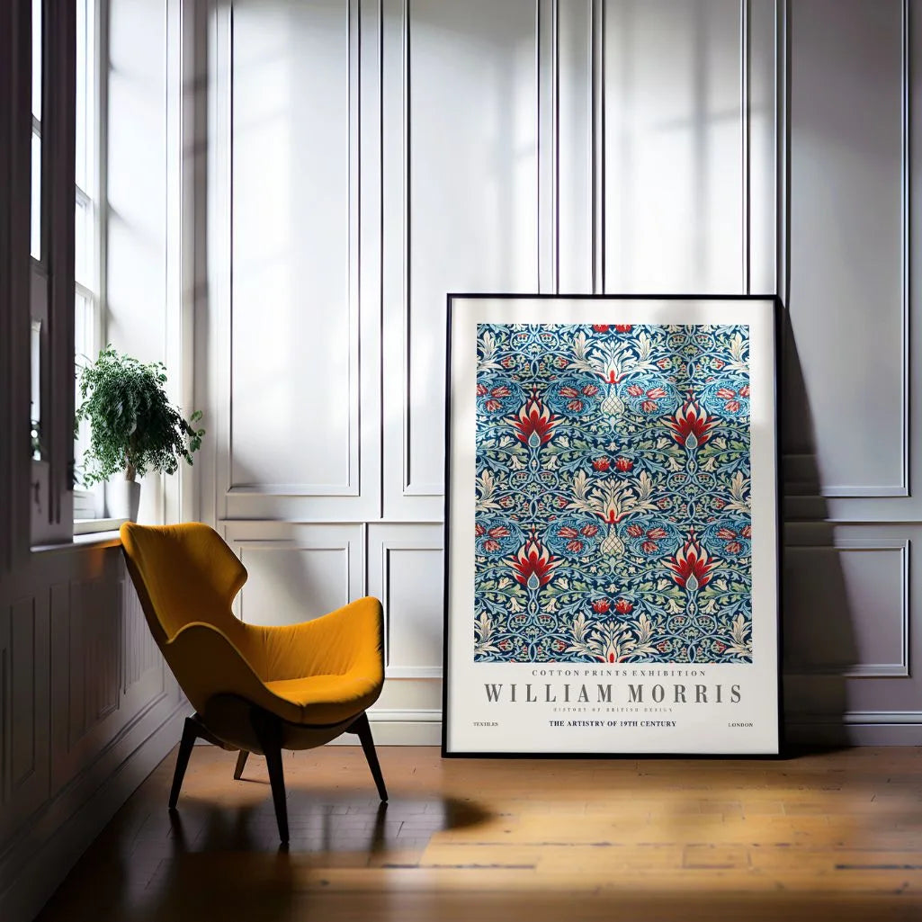 Poster – Giardino blu